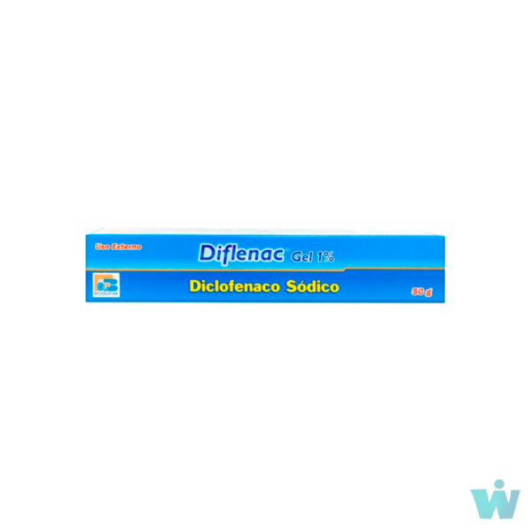 Diflenac Gel x 50 mg (diclofenaco)