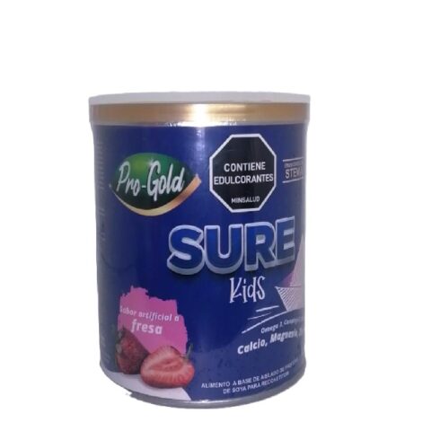 PRO-GOLD SURE KIDS TARRO 400GR VAINILLA/FRESA