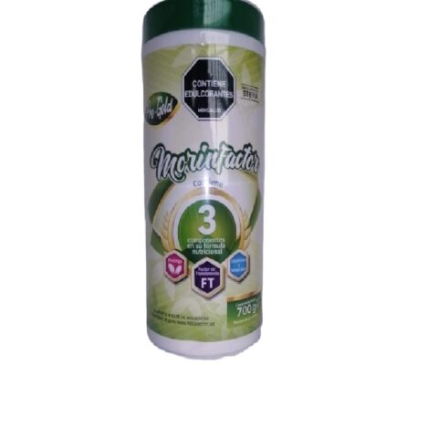 PRO-GOLD MORINFACTOR TARRO 700GR COLOSTRUM+ MORINGA +VITMINA Y MINERALES