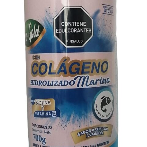PRO-GOLD COLAGENO FCO X 700GR HIDROLIZADO BIOTINA + VITAMINAE