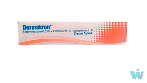 DERMAKRON CREMA X 20 G CLOTRIMAZOL+BETAMETASONA+GENTAMICINA