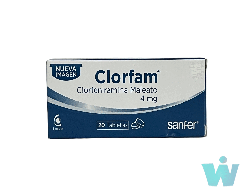 CLORFAM CLORFERINAMINA 4M X 20 TB