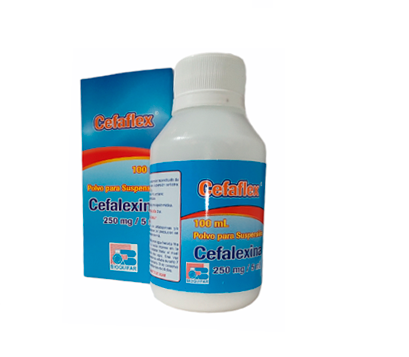 CEFAFLEX 250 MG SUSPENSION ( CEFALEXINA ) FRSC X 100 ML