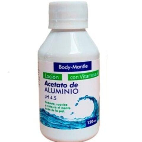BODY MANTLE ACETATO DE ALUMINIO + VITAMINA E X 120ML