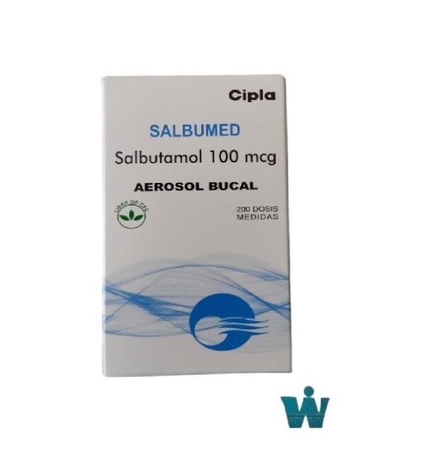 SALBUMED 100MCG INHALADOR X 200 DOSIS