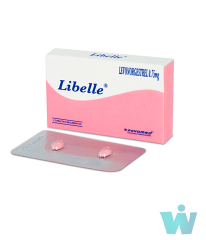LIBELLE CAJA X 2 TABLETAS
