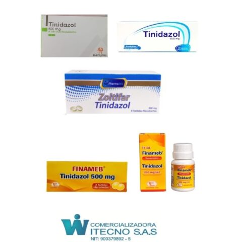 ZOLTIFAR TINIDAZOL 500 MMG X 8 TB TRIDEX
