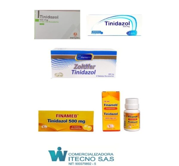 ZOLTIFAR TINIDAZOL 500 MMG X 8 TB TRIDEX