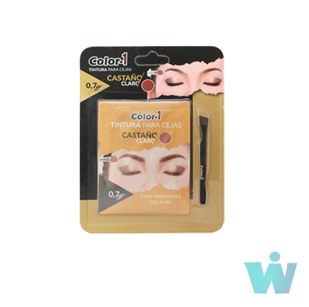 TINTE CEJAS CASTAÑO CLARO X 0.7 G INTERBELL