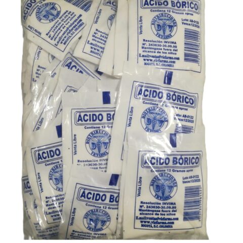ACIDO BORICO X 50 SOBRES