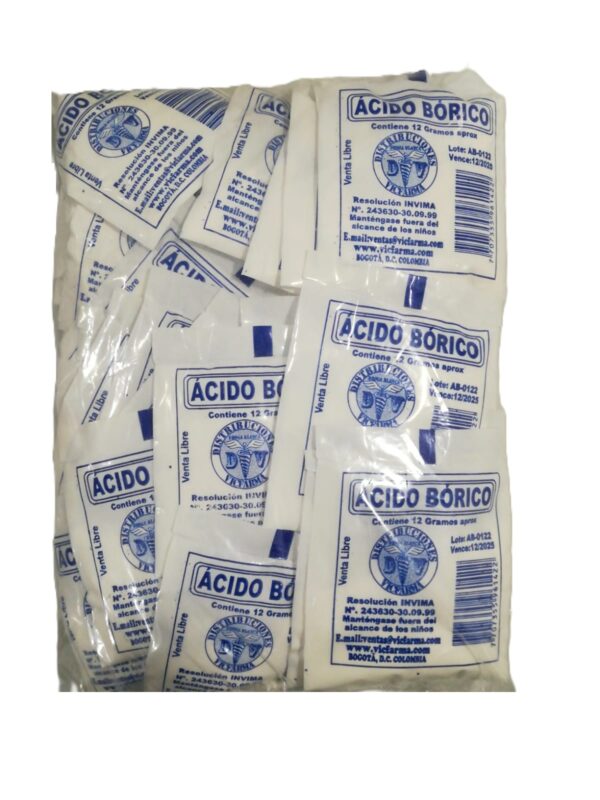 ACIDO BORICO X 50 SOBRES