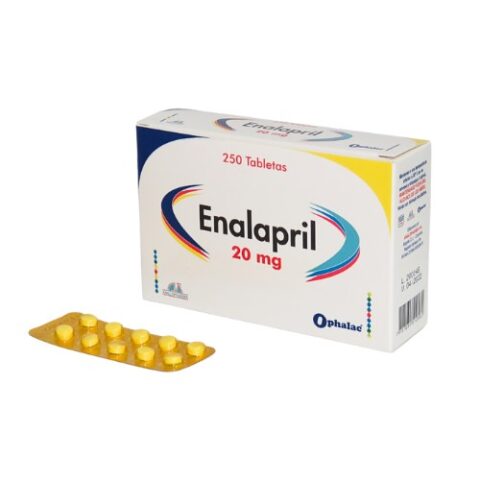 ENALAPRIL 20 MG X 250 TB