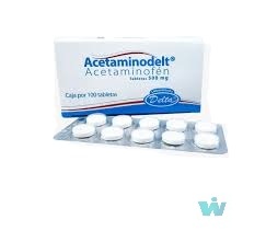 ACETAMINODELT ACETAMINOFEN 500 MG X 100 TB DELTA