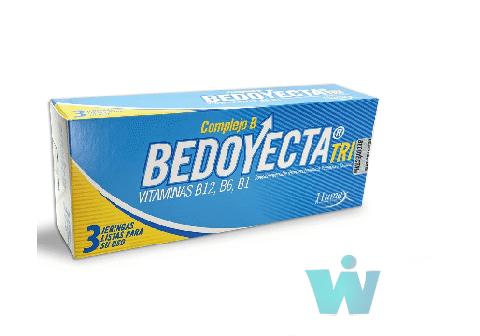 BEDOYECTA 3 JERINGAS VITAMINA B12,B6,B1