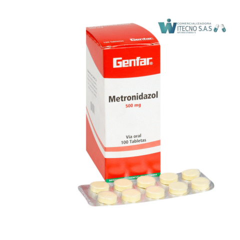 METRONIDAZOL 500MG X 100 TABLETAS