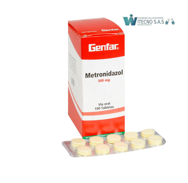 METRONIDAZOL 500MG X 100 TABLETAS