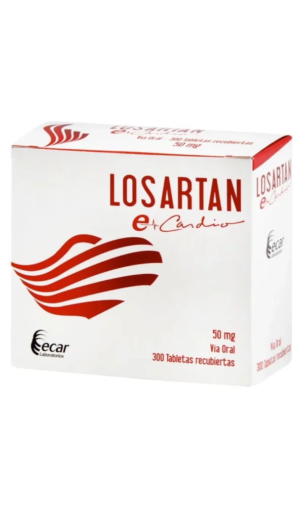 LOSARTAN 50 MG X 300 TB CARDIO