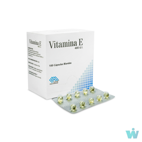 VITAMINA E 400 UI.X 100 CPS