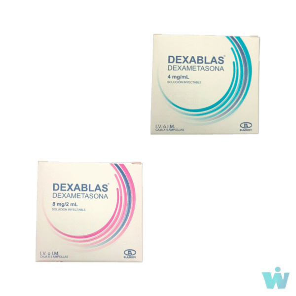 DEXABLAS 8MG CJA X 5 AMPOLLAS