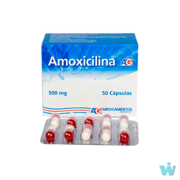 AMOXICILINA 500MG CJAX 50 CPS