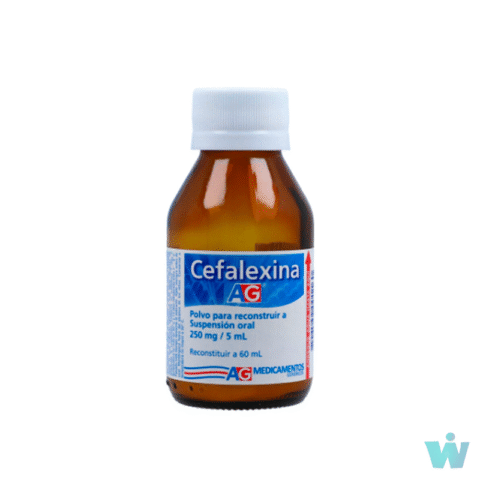 CEFALEXINA 250MG/5 SUSP X 60ML