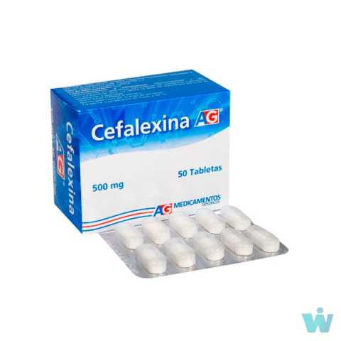 CEFALEXINA 500 MG CJA X 50 TB
