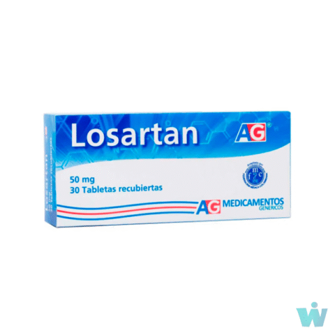LOSARTAN 50 MG CJA X 30 TBS