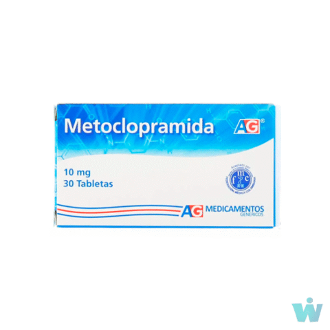 METOCLOPRAMIDA 10 MG CJA X 30 TBS