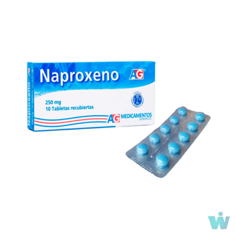 NAPROXENO 250 MG CJAX 10 TBS