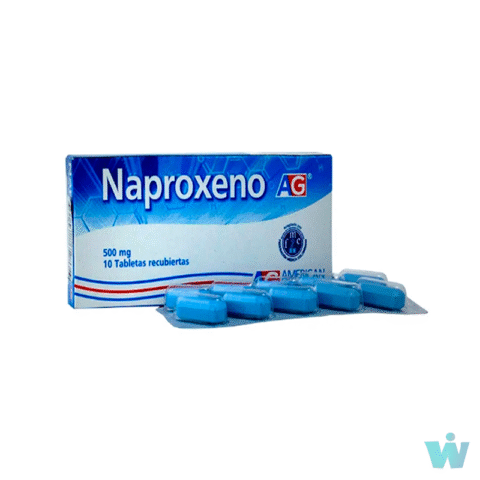 NAPROXENO 500 MG CJAX 10 CTBS