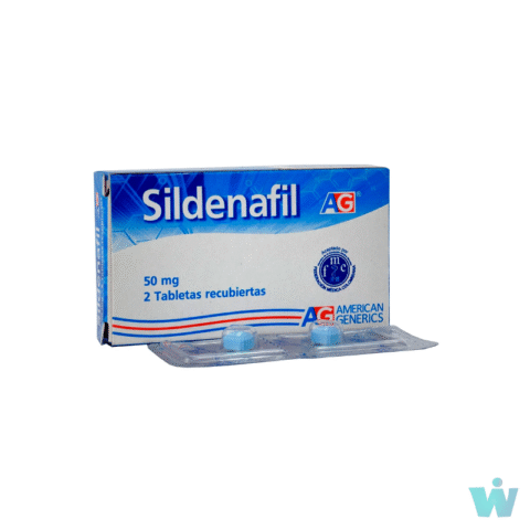 SILDENAFIL 50 MG X 2TBS