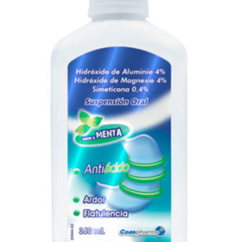 HIDROXIDO DE ALUMINIO MG SIMETICONA FCO * 360 ML