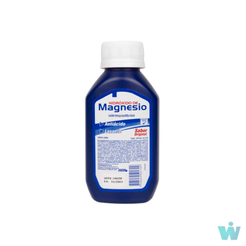 HIDROXIDO MAGNESIO X 120ML LECHE