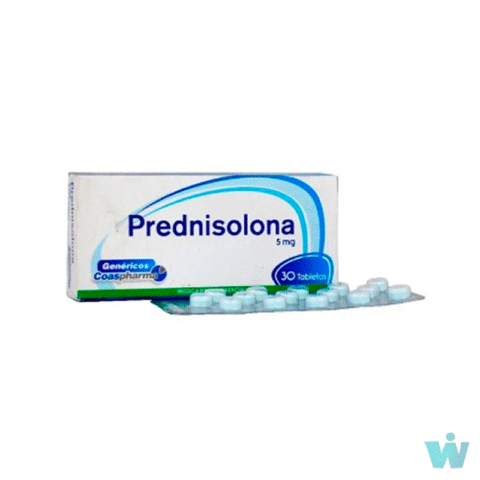 PREDNISOLONA 5MG TAB * 30