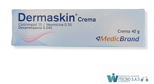 DERMASKIN - CLOTRIMAZOL+NEOMICINA+DEXA TUBO * 40 GR