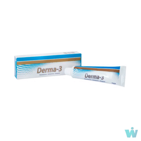 DERMA-3 X40GR CREMA betamet+clioquinol +gentamicina