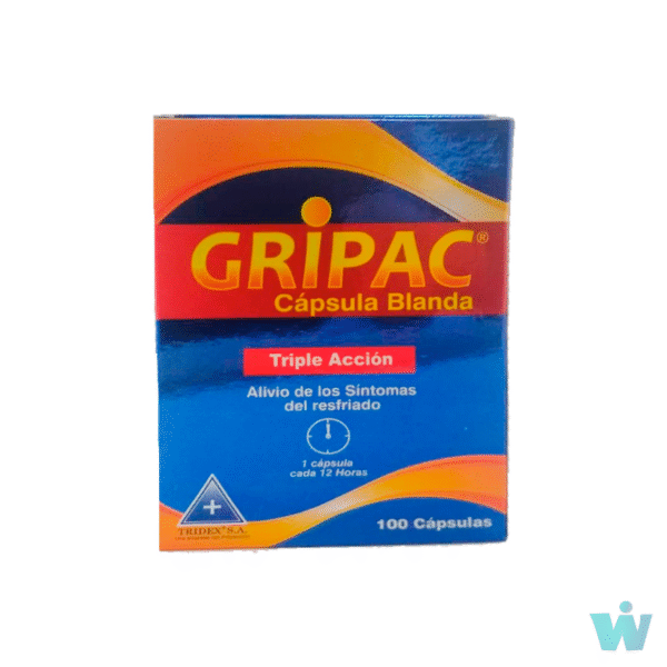 GRIPAC CAJA X 100 CPS BLANDAS