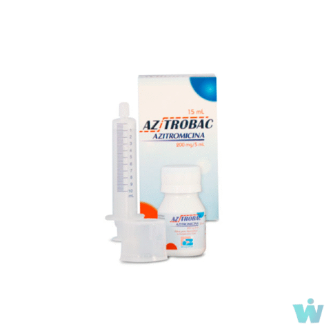 AZITROBAC 200 MG POLVO / P SUSPENSION ( AZITROMICINA ) FRSC X 15 ML