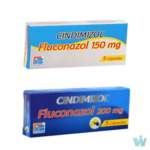 CINDIMIZOL 150 MG CAPSULAS ( FLUCONAZOL ) CAJA X 5 CAPS