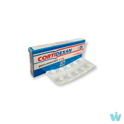 CORTIDEXAN R 6 MG TABLETAS ( DEFLAZACORT ) CAJA X 10 TABL