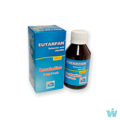 EUTARPAN 1 MG JARABE ( LORATADINA ) FRSC X 120 ML