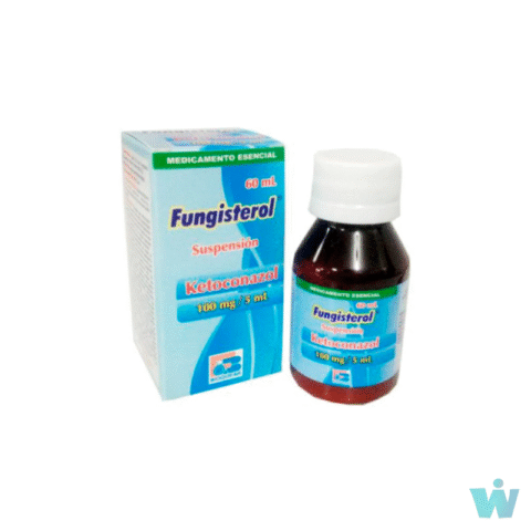 FUNGISTEROL SOLUCION ( KETOCONAZOL ) FRSC X 60 ML