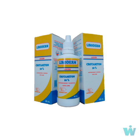LIRODERM 10% LOCION ( CROTAMITON ) FRSC X 60 ML