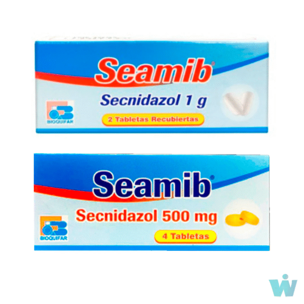 SEAMIB 1 GR TABLETAS ( SECNIDAZOL ) CAJA X 2 TABL