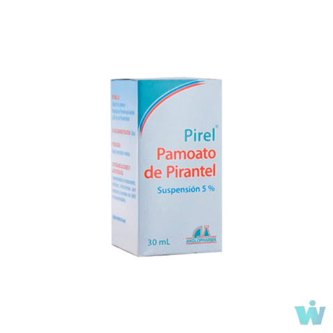 PIREL PAMOATO DE PIRANTEL SUSPENSIÓN X 30 ML