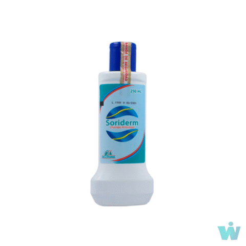 SORIDERM CHAMPU ANTICASPA FRASCO X 250ML