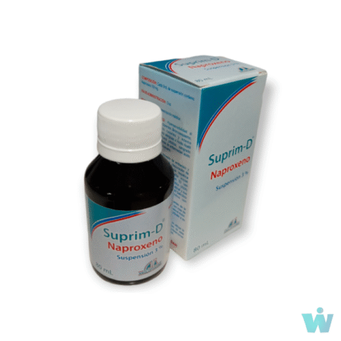SUPRIM D SUSPENSIÓN 3% X 80 ML (naproxeno)