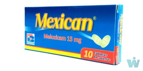 MEXICAN 15 MG TABLETAS ( MELOXICAN ) CAJA X 10 TABL