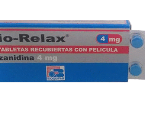 MIORELAX 4 MG TABLETAS ( TIZANIDINA ) CAJA X 10 TABL