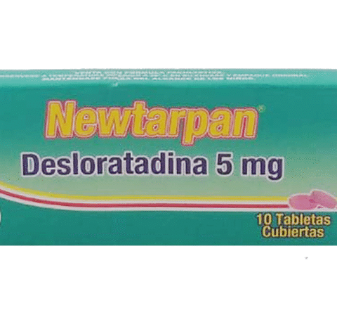NEWTARPAN 5 MG TABLETAS ( DESLORATADINA ) CAJA X 10 TABL